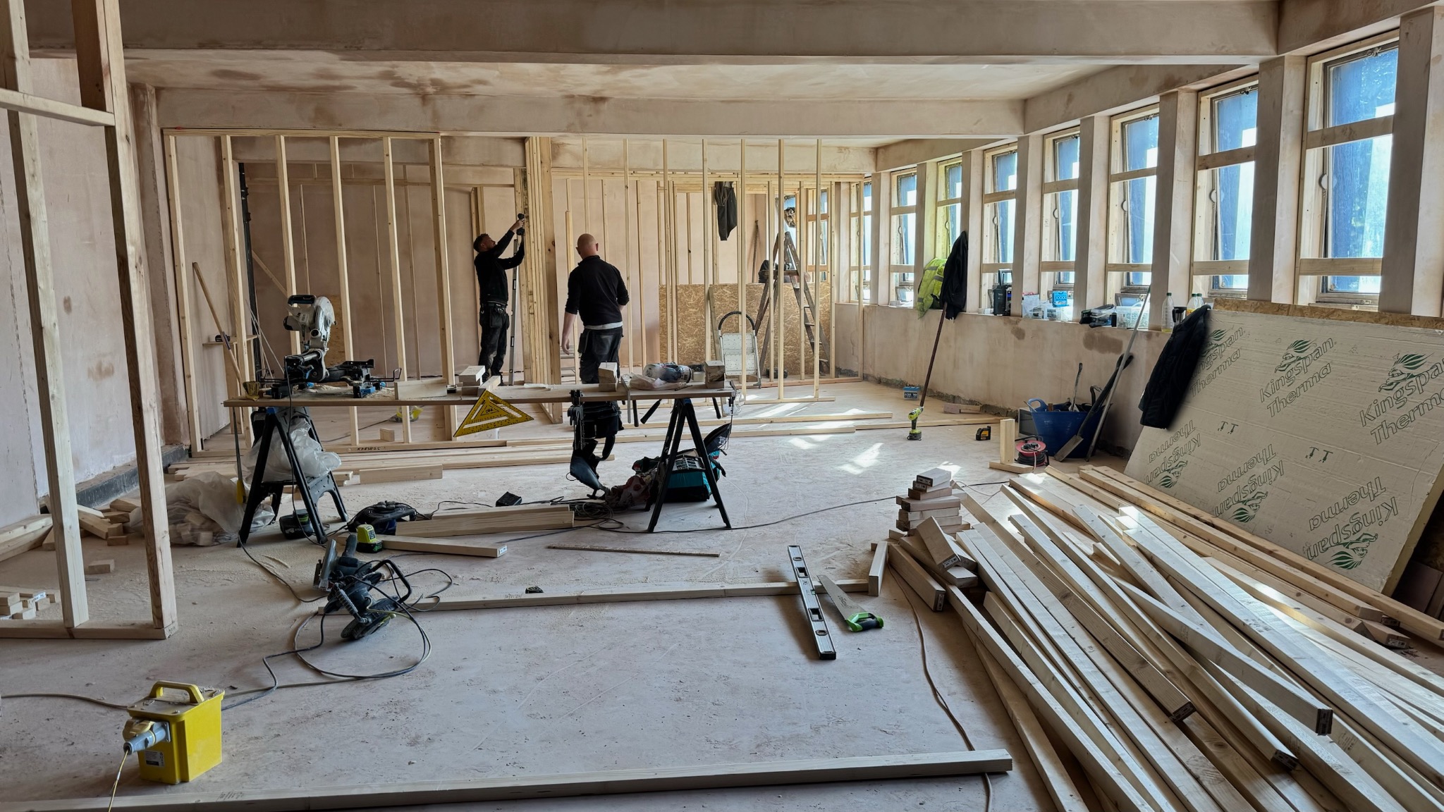 Venue control system installation